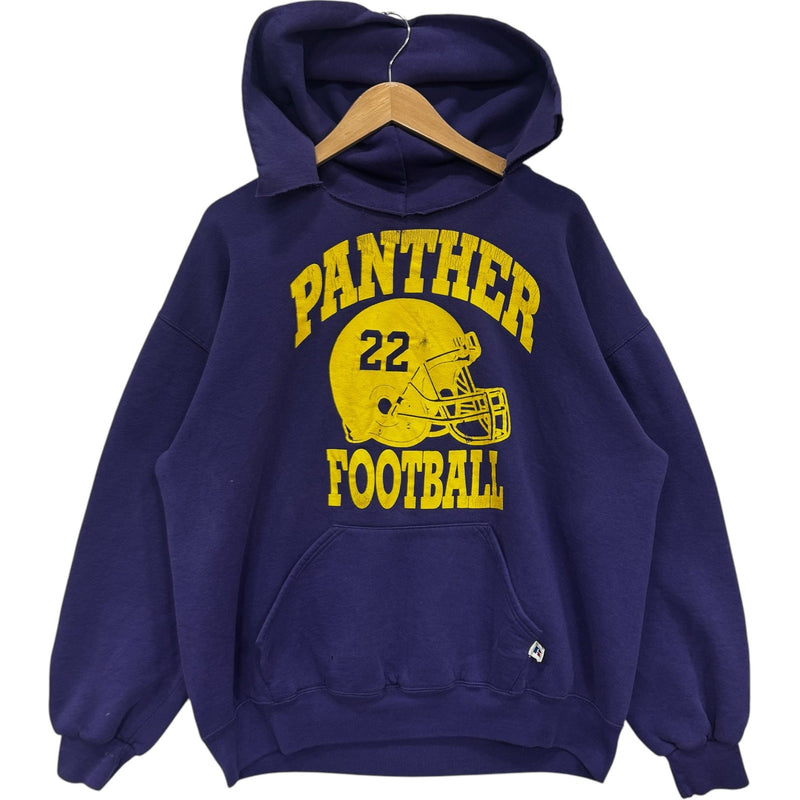 Vintage Russell Athletic Panther Football Helmet Hoodie