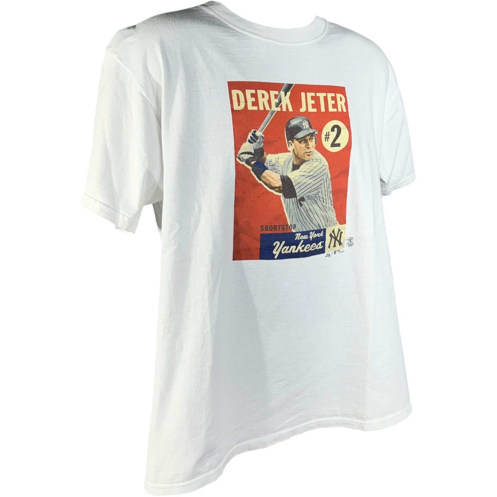 Vintage Majestic Derek Jeter New York Yankees MLB Tee