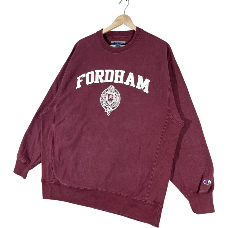 Vintage Fordham Spellout University Crewneck
