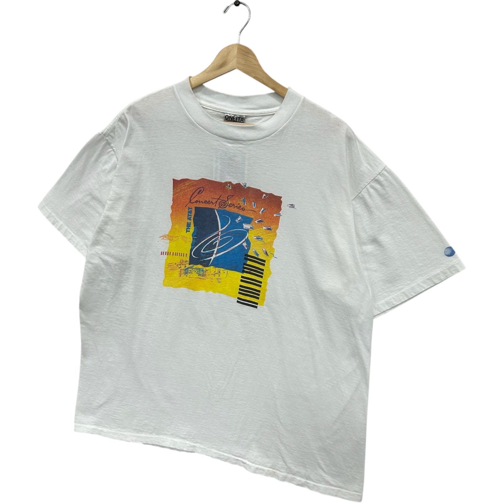 Vintage The AT&T Concert Series Graphic Promo Tee