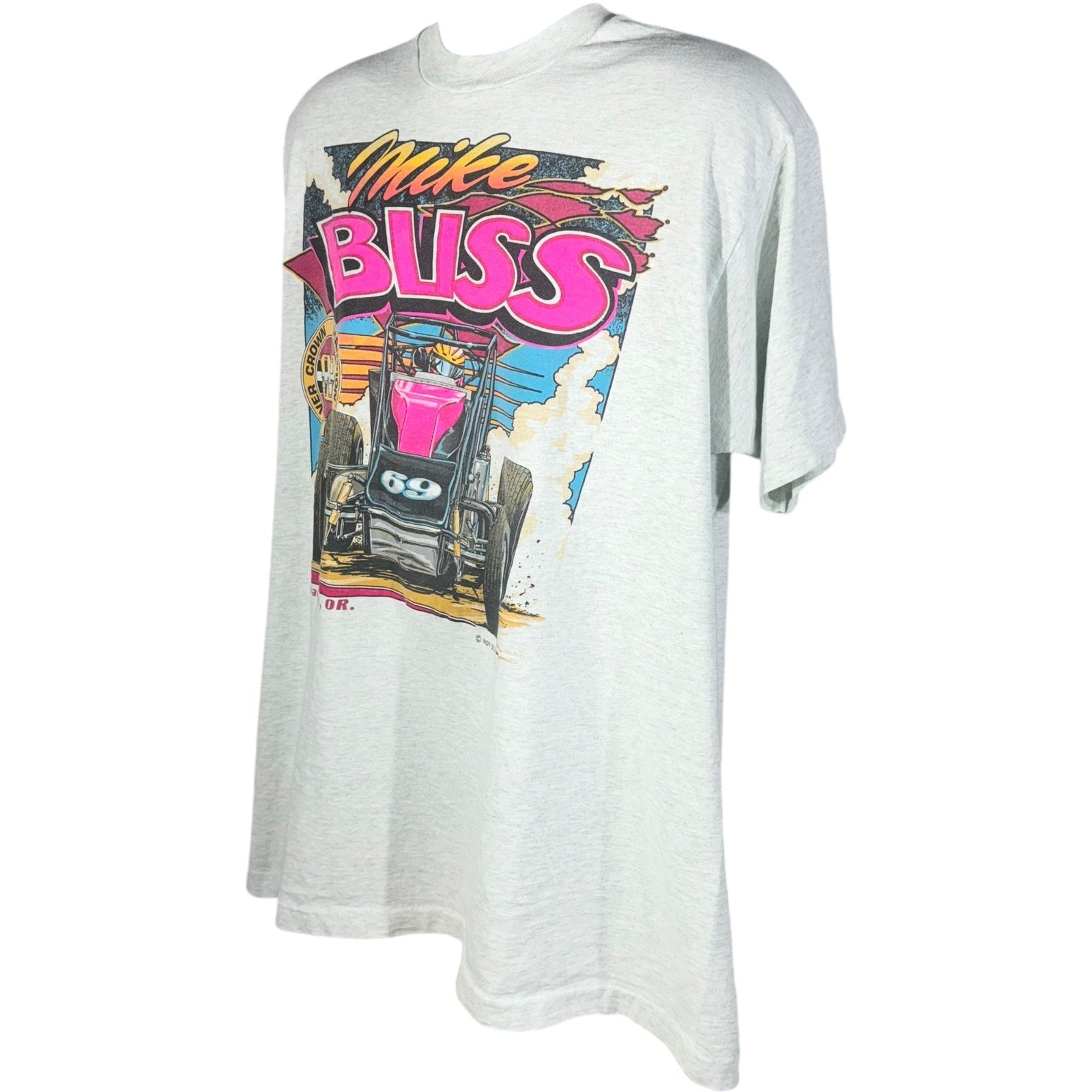 Vintage Mike Buss Del McClure Racing Tee