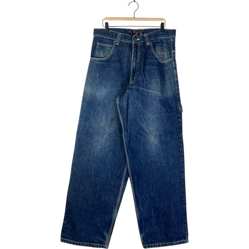 Vintage Loco Workwear Utility Carpenter Denim Pants 36