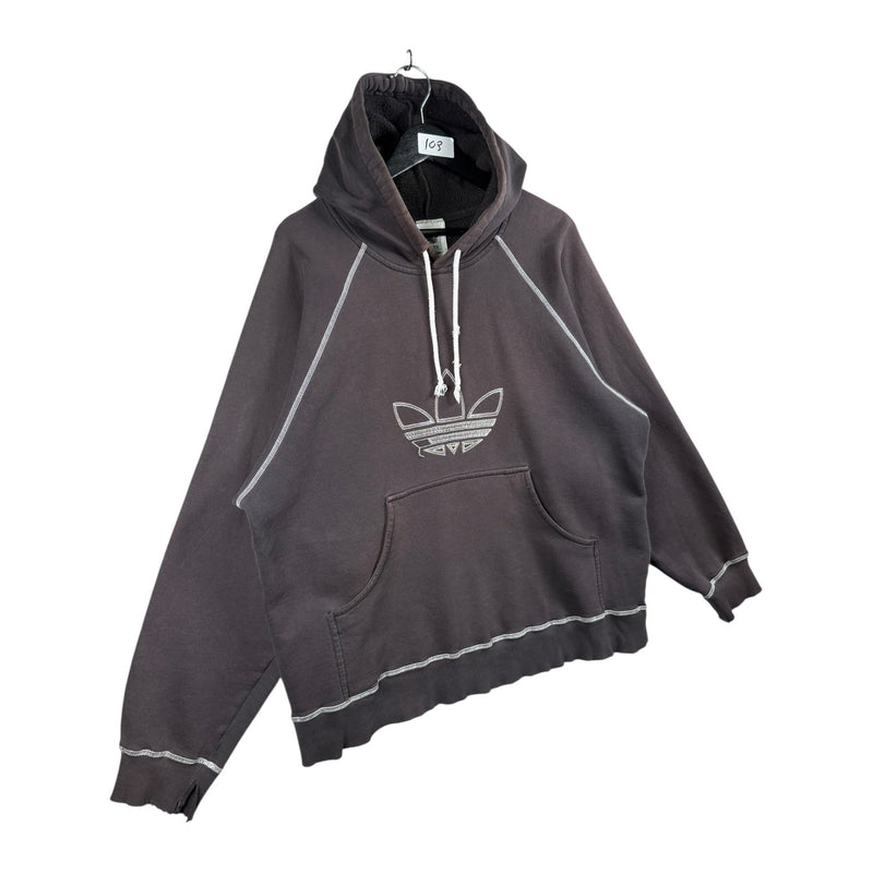 Vintage Adidas Trefoil Logo Hoodie