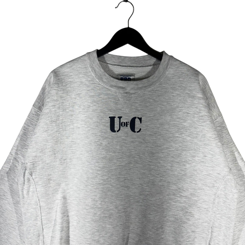 Vintage Russell Athletic Reverse Weave "U Of C" Crewneck 90s