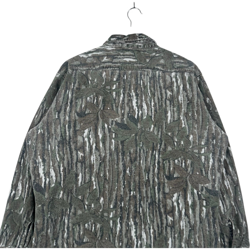 Vintage Five Brother Camo Long Sleeve Button Up