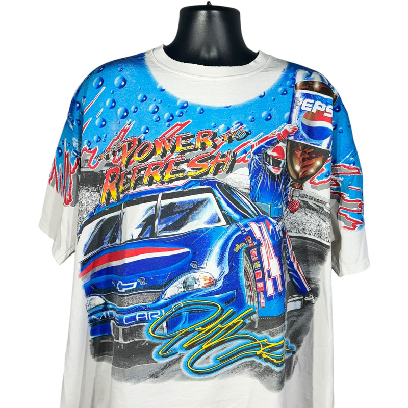 Vintage Pepsi Racing NASCAR AOP Tee