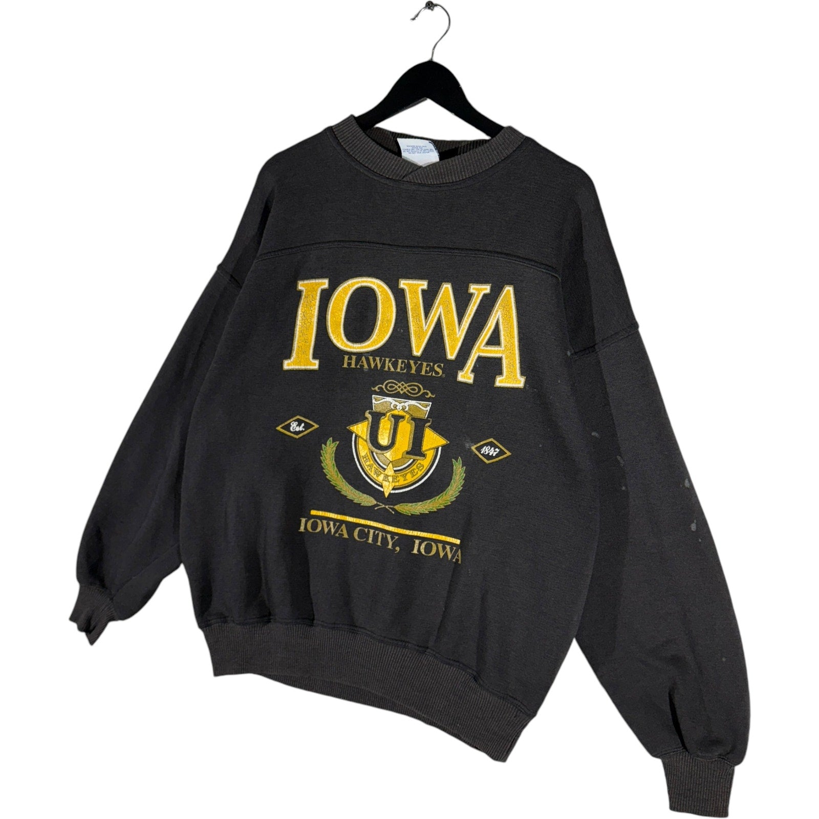 Vintage University of Iowa Hawkeyes Crewneck 90s