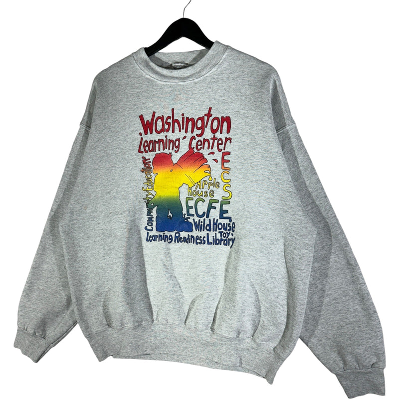 Vintage Washington Learning Center Crewneck