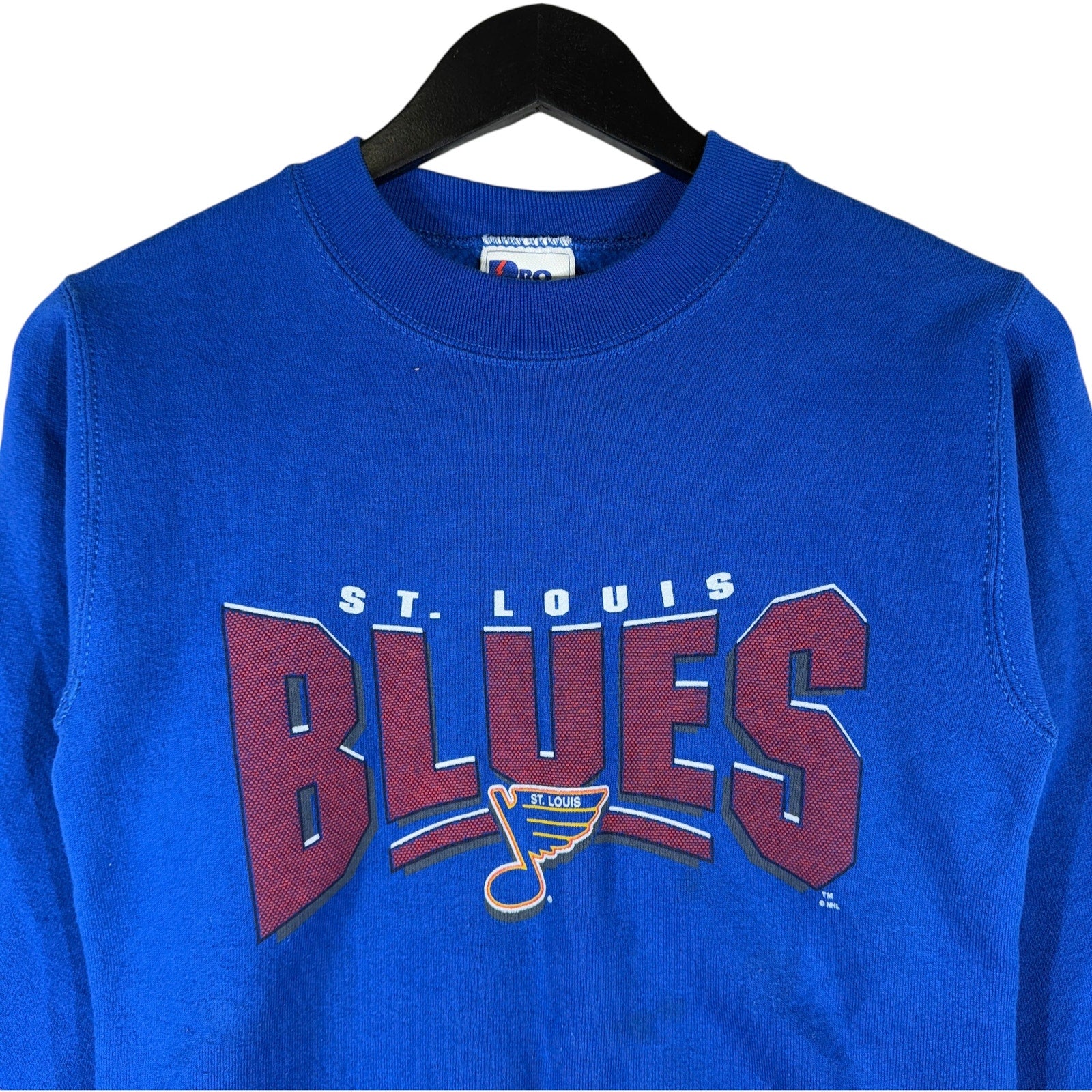 Vintage St. Louis Blues NHL Spellout Crewneck