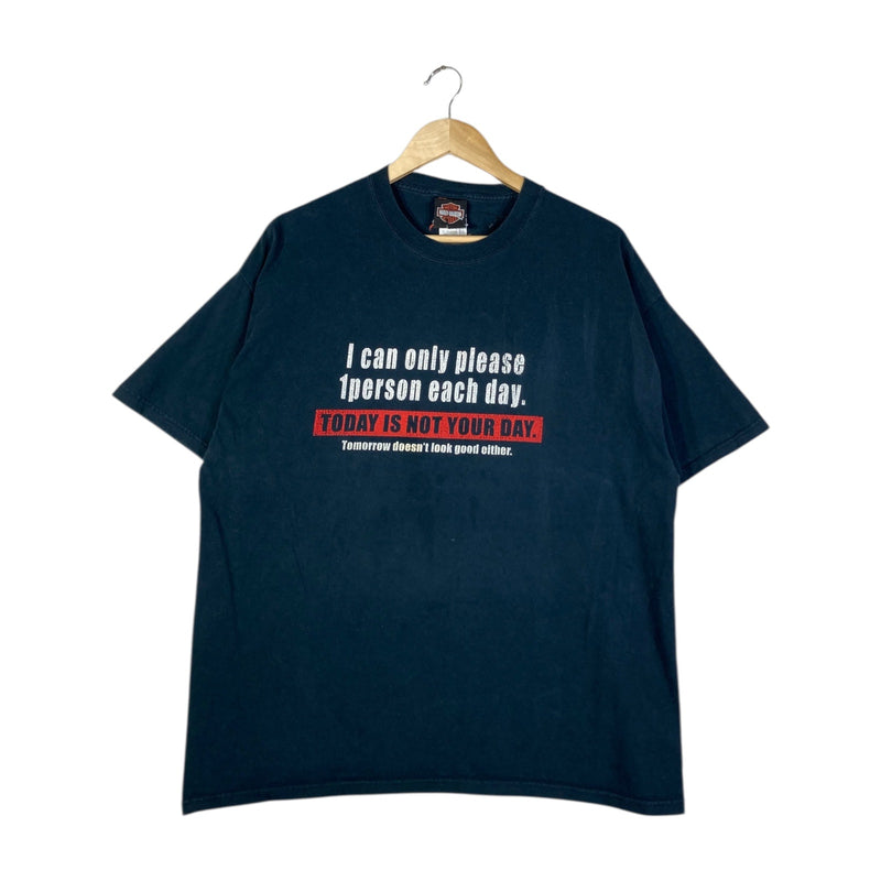 Vintage Harley Davidson Today Is Not Your Day T-Shirt