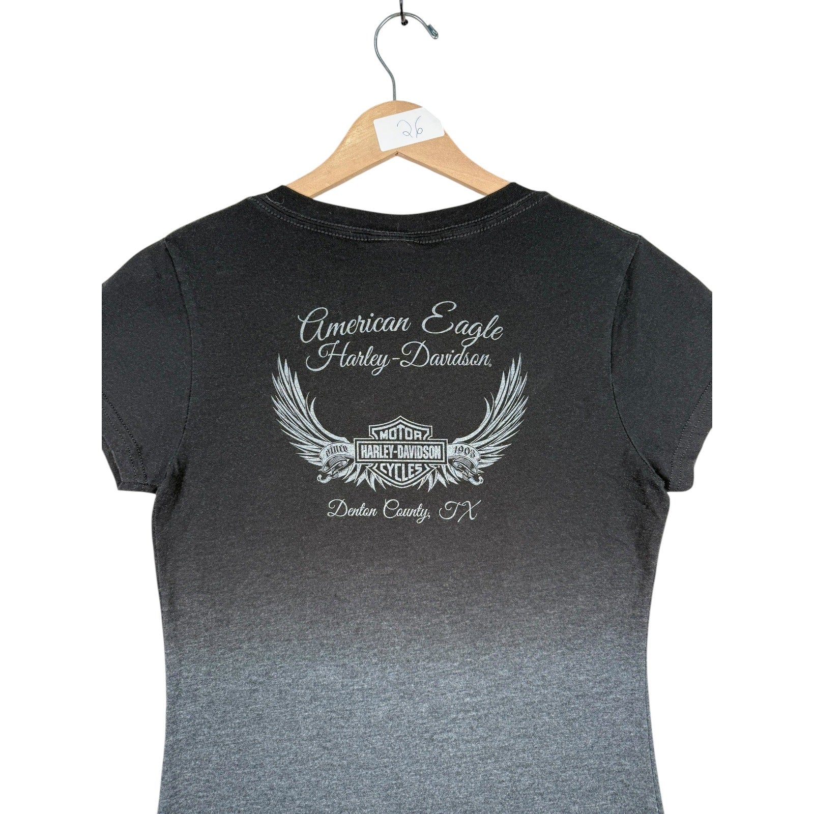 Vintage Harley Davidson Denton County TX T-Shirt