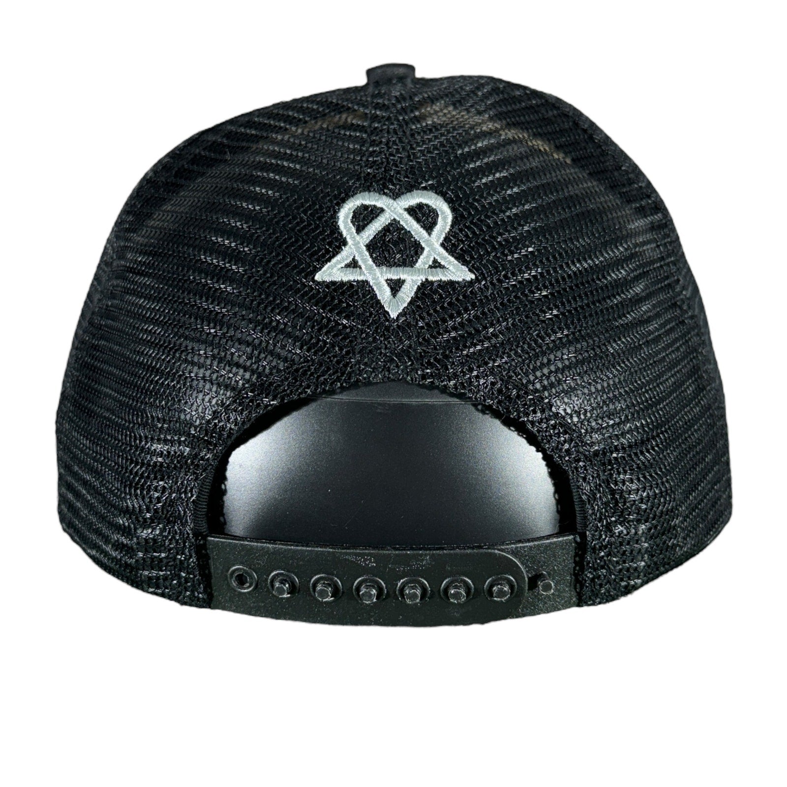 Vintage Element Bam Margera Heartagram Spell Out Snapback Hat