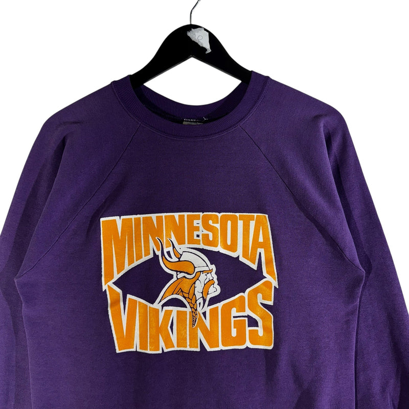 Vintage Logo 7 Minnesota Vikings Crewneck