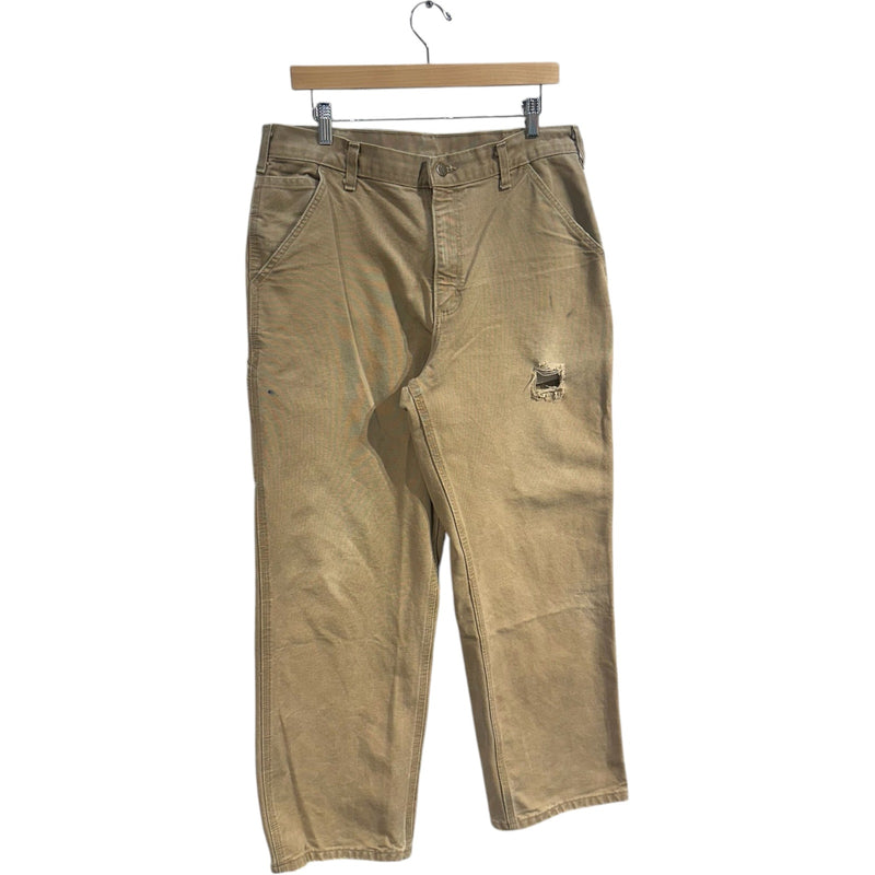 Vintage Carhartt B11 Dungaree Fit Carpenter Pants 35 x 30