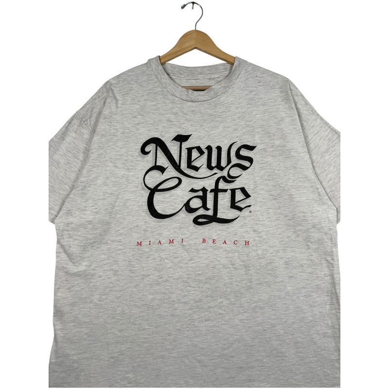 Vintage News Cafe Miami Beach T-Shirt