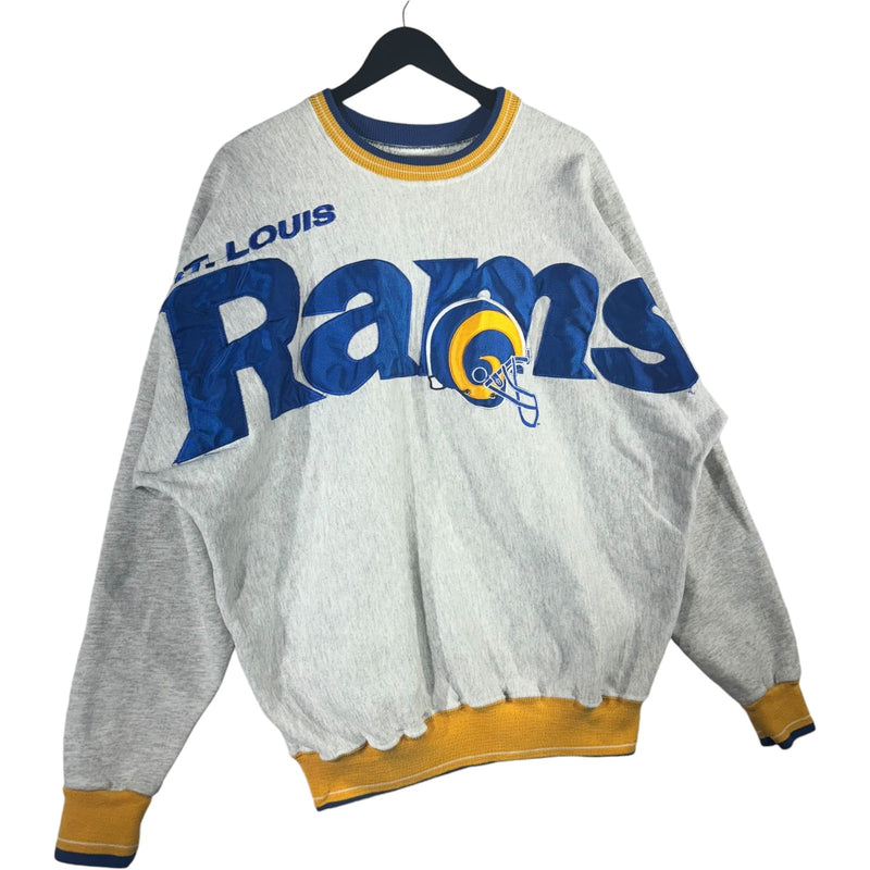 Vintage St. Louis Rams Spell Out Legends Crewneck