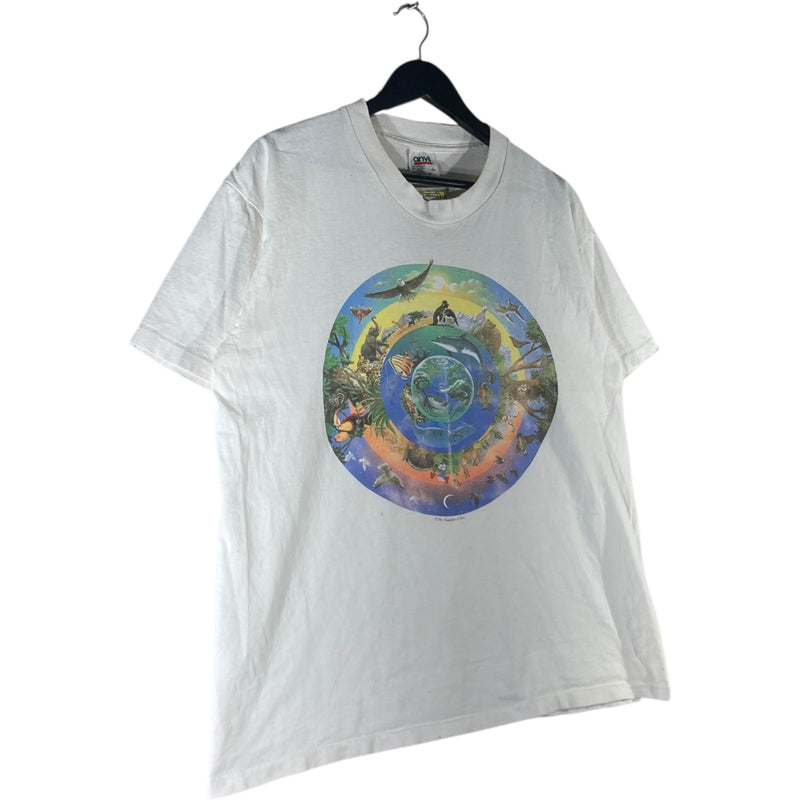 Vintage Animals Planet Pre-Shrunk Short Sleeve T-Shirt