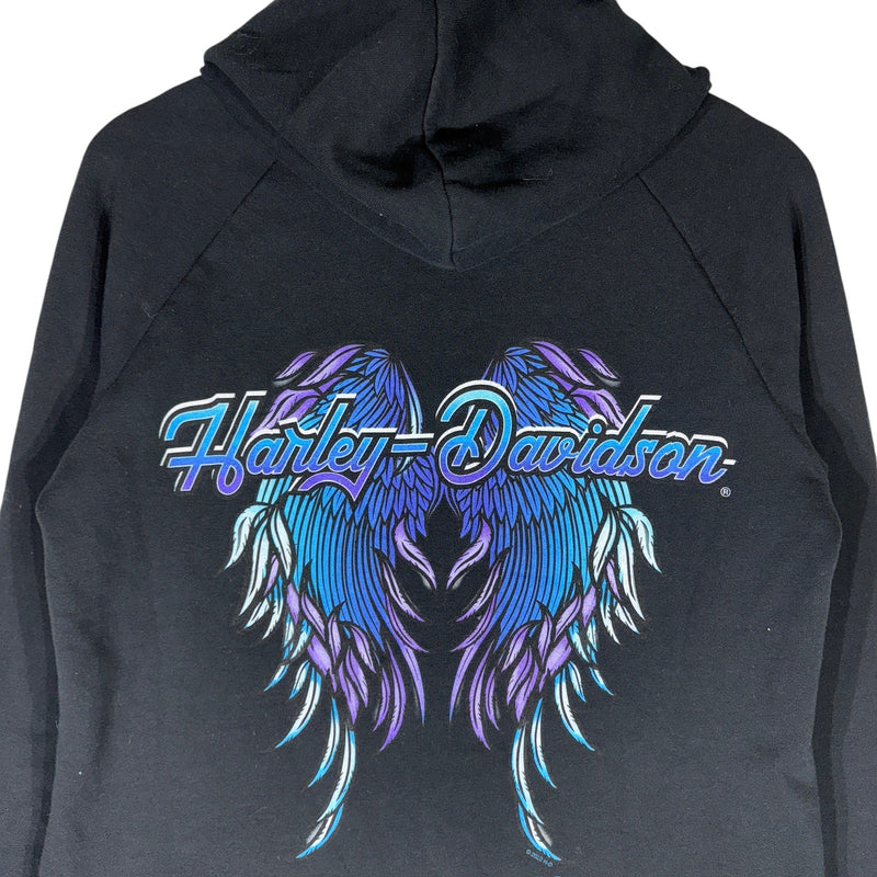 Women's Harley Davidson Sierra Steel Dragon Wings Hoodie