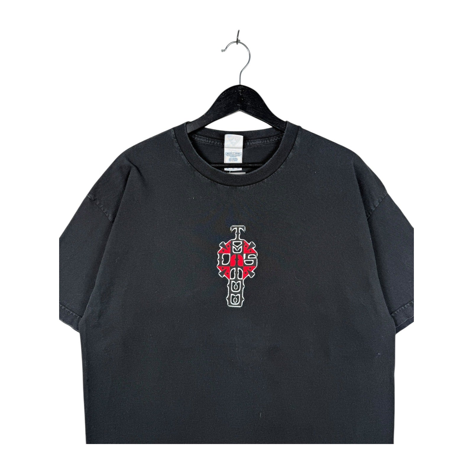 Vintage Laguna Tattoo Skull Wings Flame T-Shirt