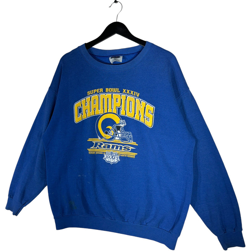 Vintage Los Angeles Rams Logo Crewneck