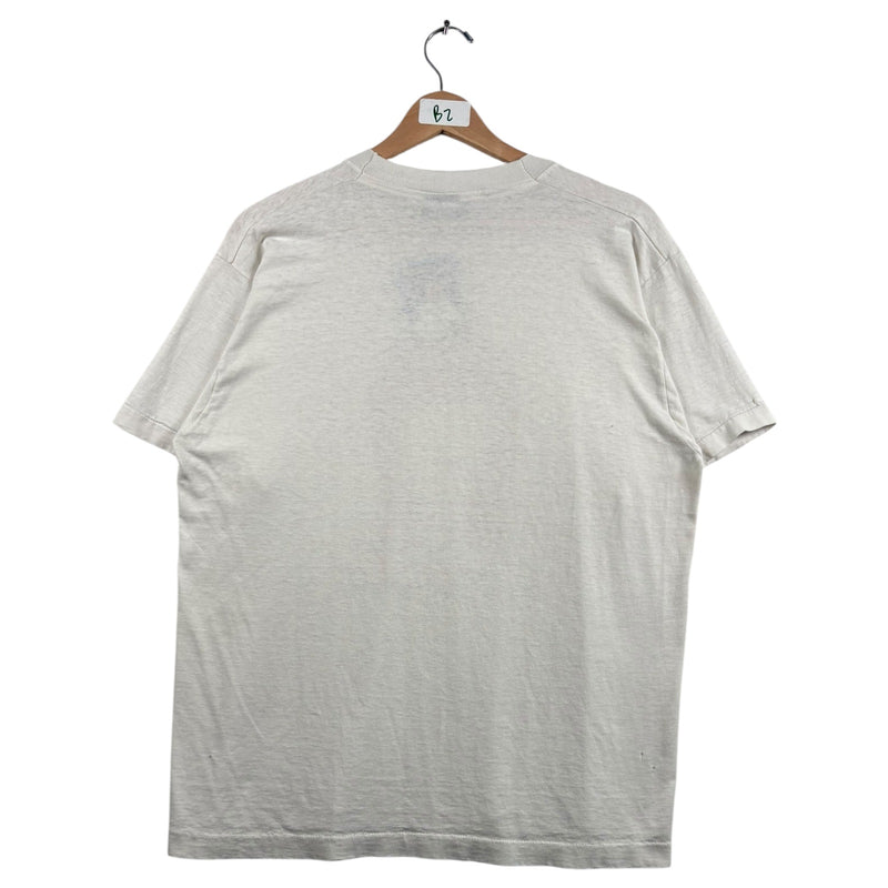 Vintage Fruit of the Loom Joy White T-Shirt