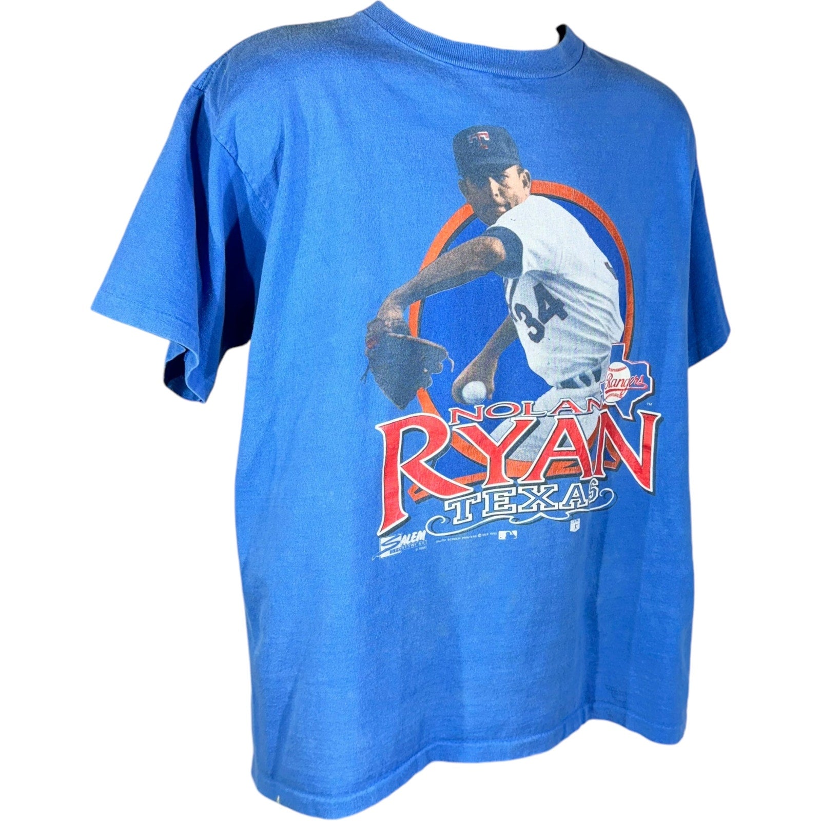 Vintage Texas Rangers Nolan Ryan #34 MLB Tee