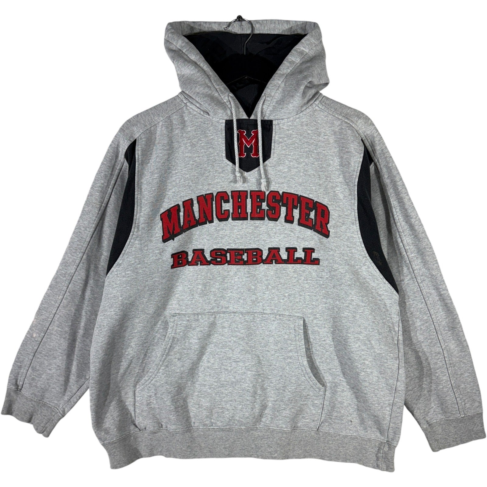 Vintage Manchester Baseball Hoodie