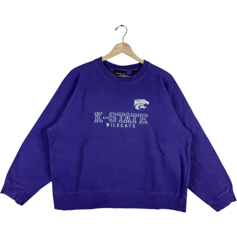 Vintage Kansas State University Wildcats Spellout Crewneck
