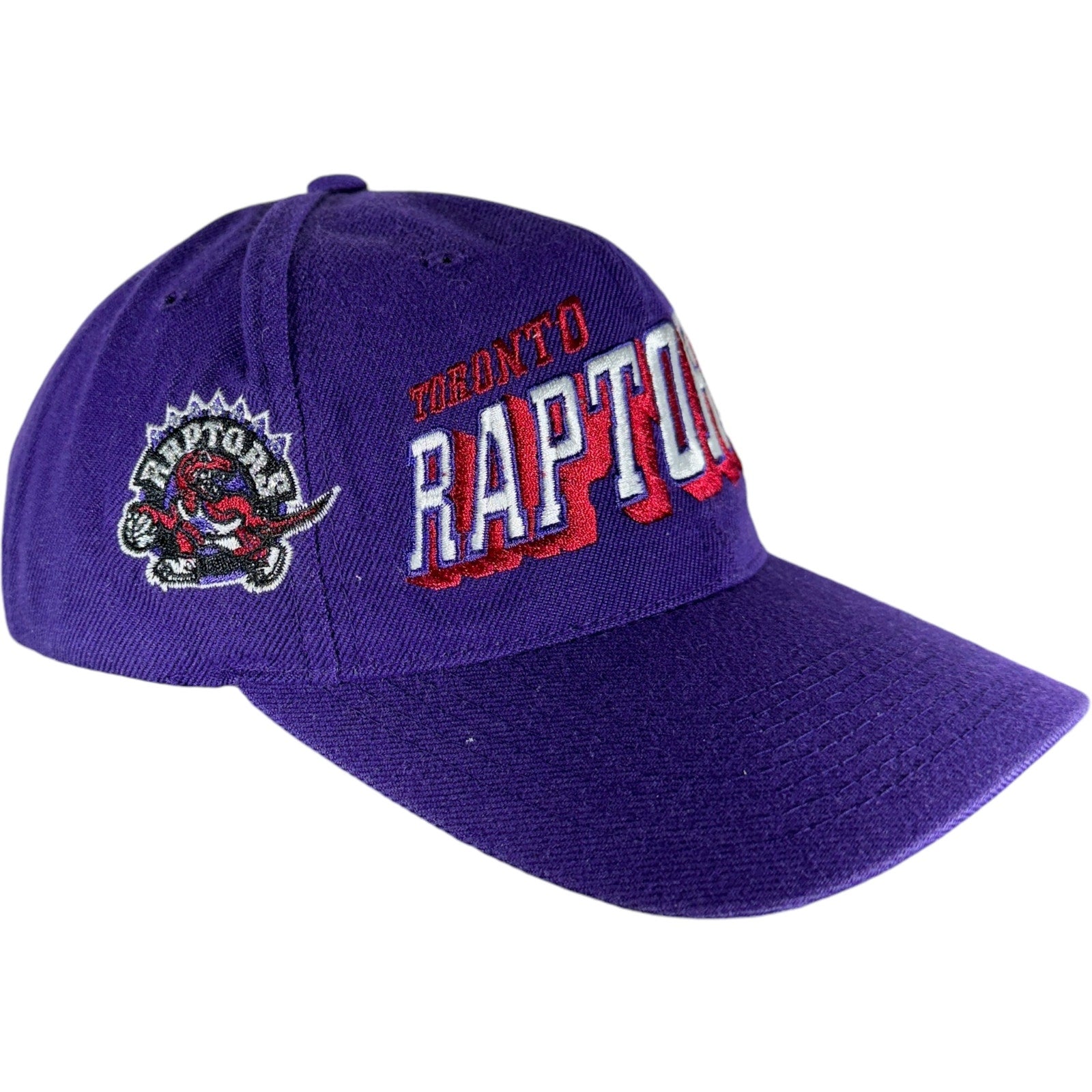 Vintage Toronto Raptors Big Logo Snapback Hat