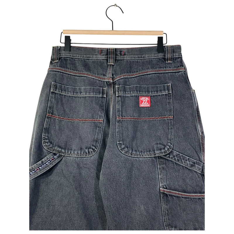 Vintage Bugle Boy Carpenter Denim Shorts 32