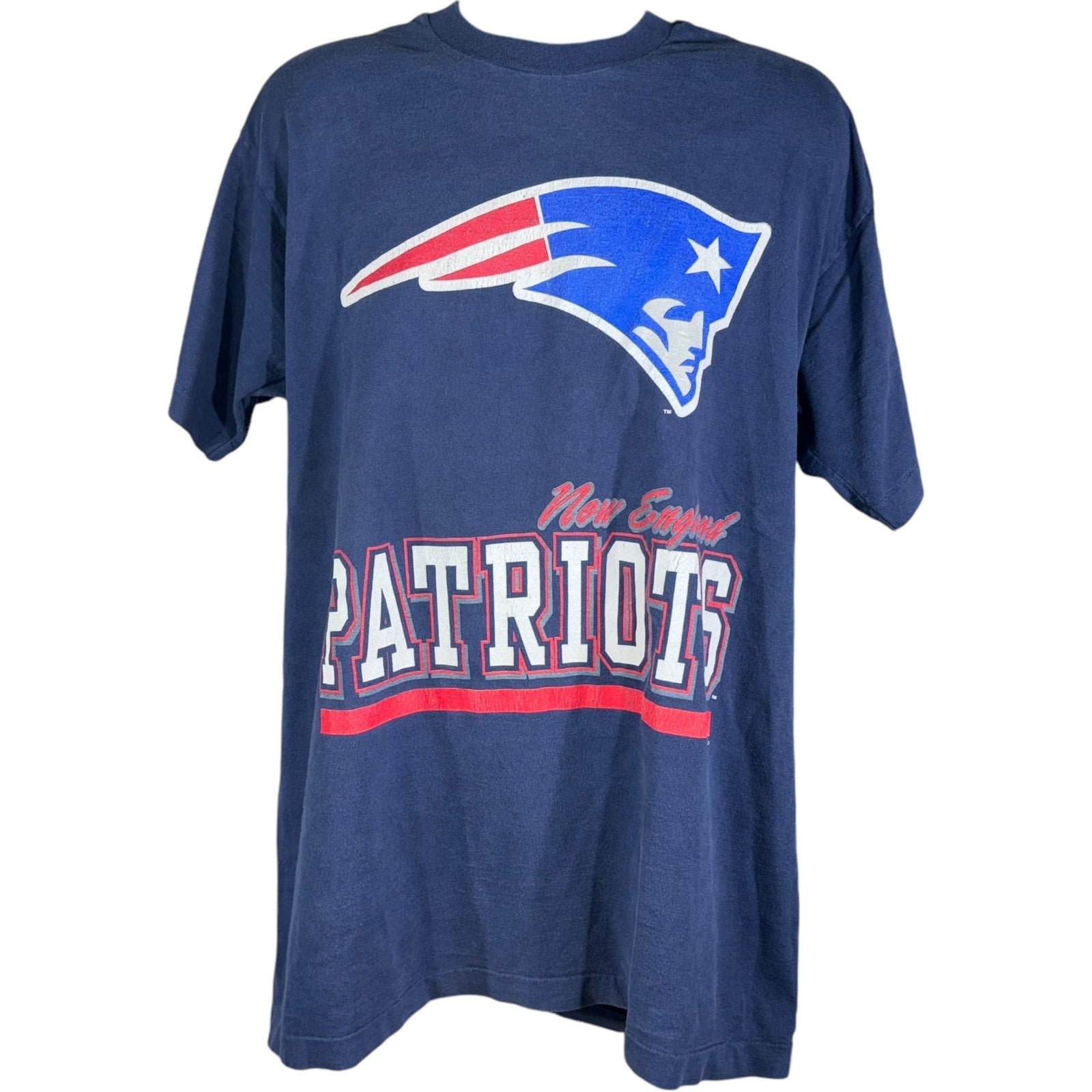 Vintage New England Patriots Big Logo Tee