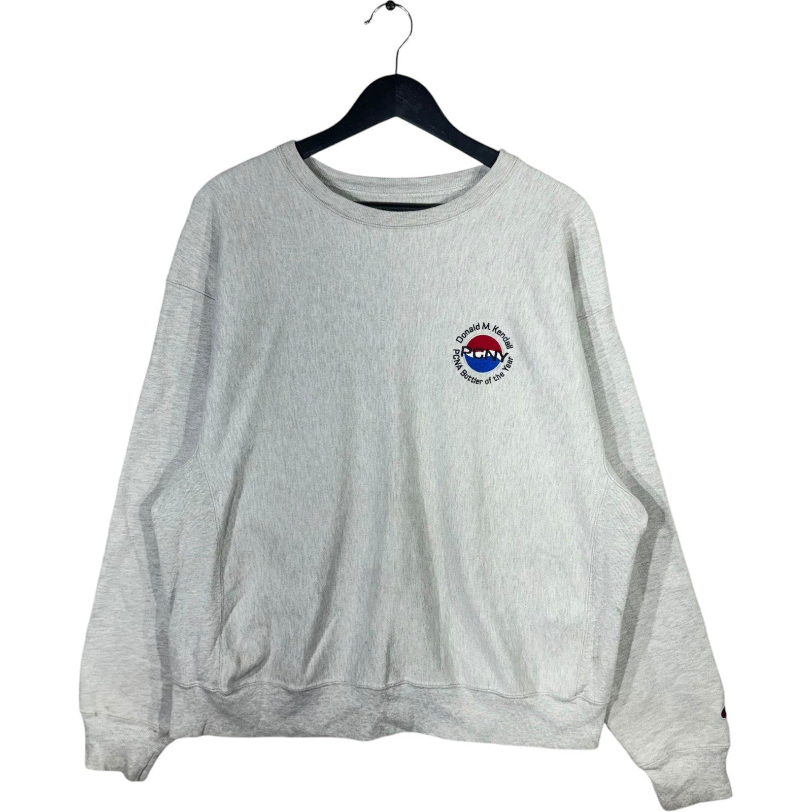 Vintage PCNA Bottler Of The Year Champion Reverse Weave Crewneck