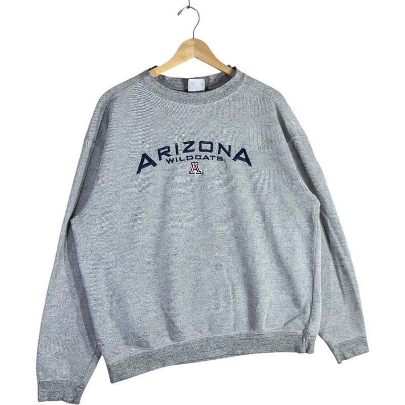 Vintage University Or Arizona Wildcats Arch Spellout Crewneck