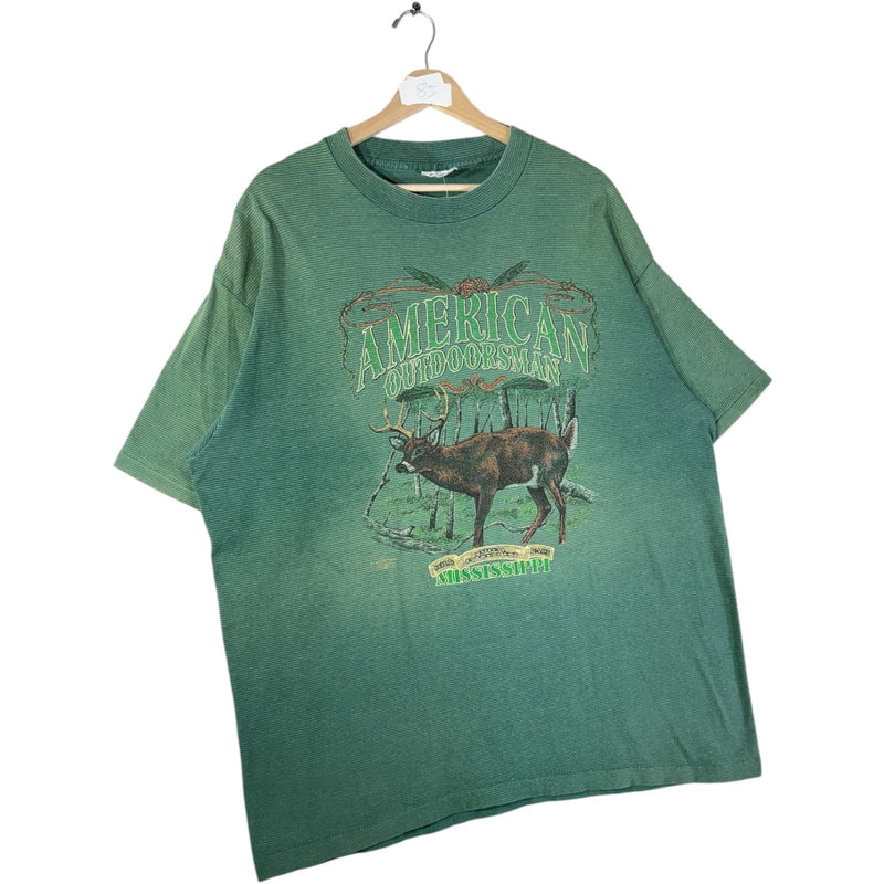 Vintage American Outdoorsman Deer Graphic T-Shirt