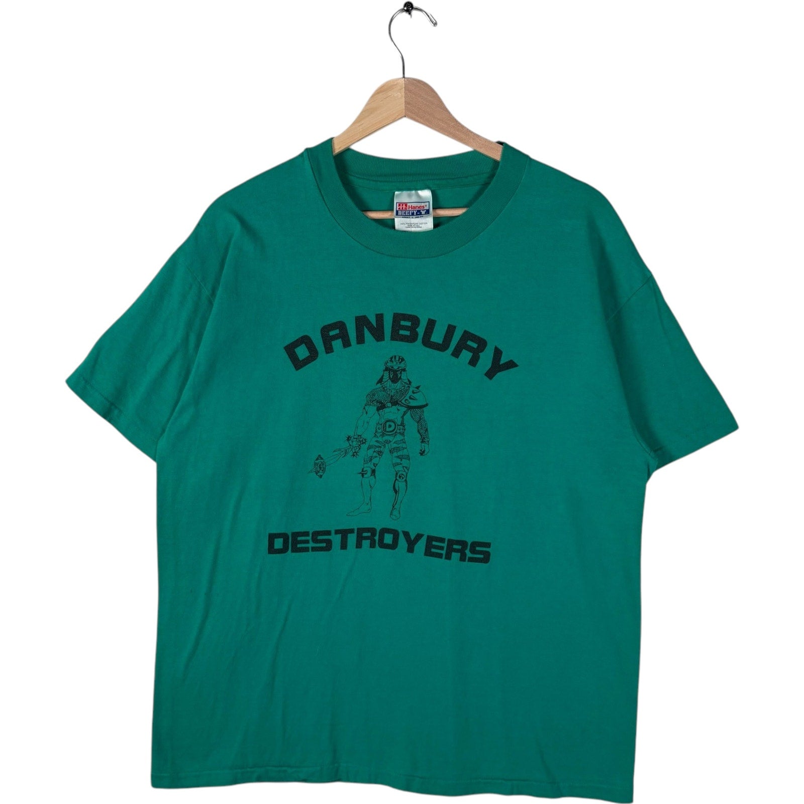 Vintage Danbury Destroyers Superbowl Champs Tee 90s