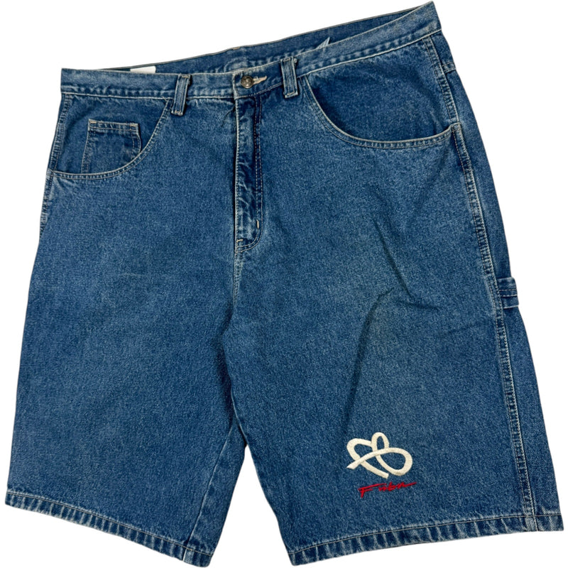 Vintage Fubu Denim Carpenter Shorts 42