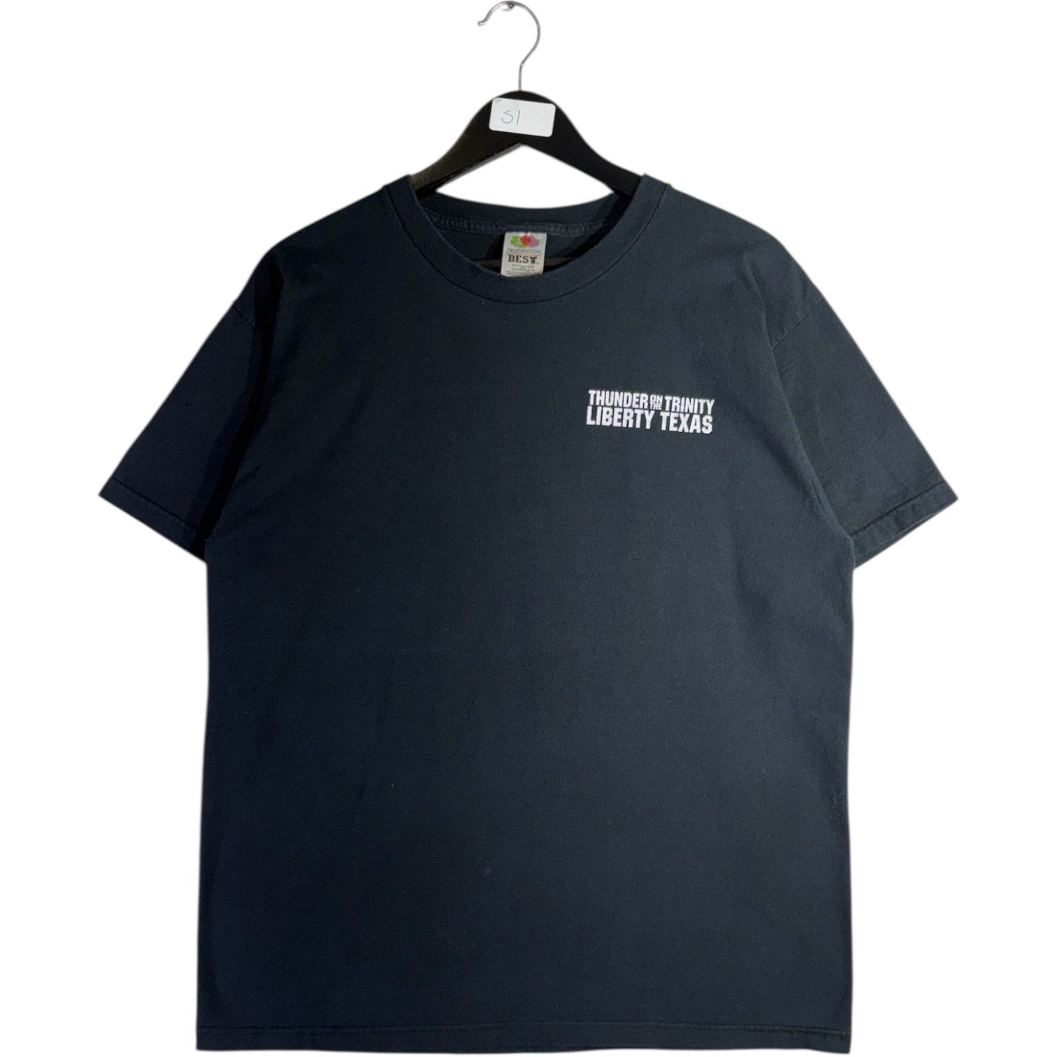 Vintage Thunder on the Trinity Motorcycle T-Shirt