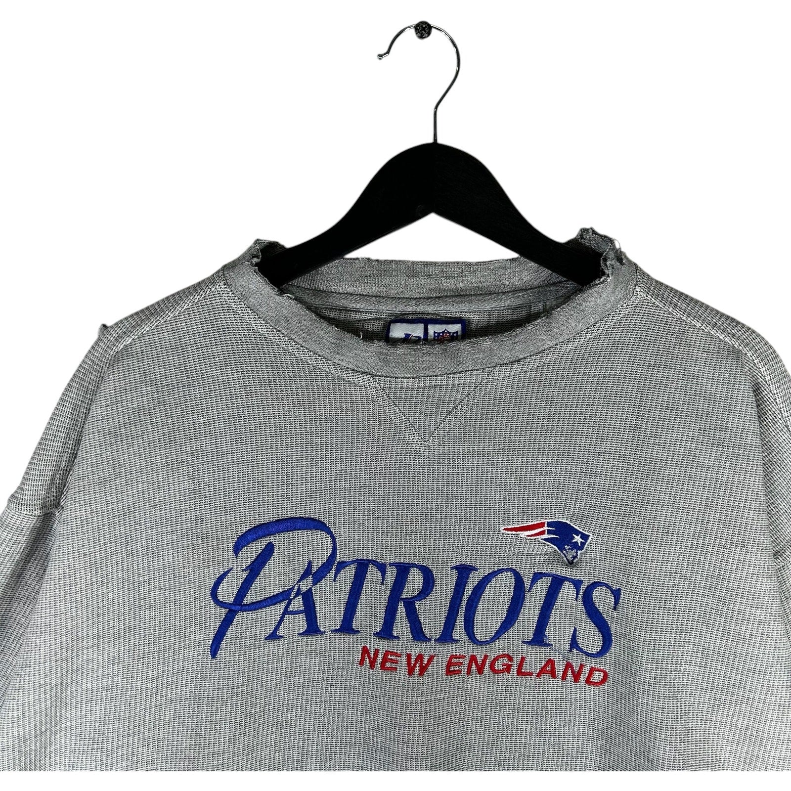 Vintage New England Patriots Spellout Crewneck