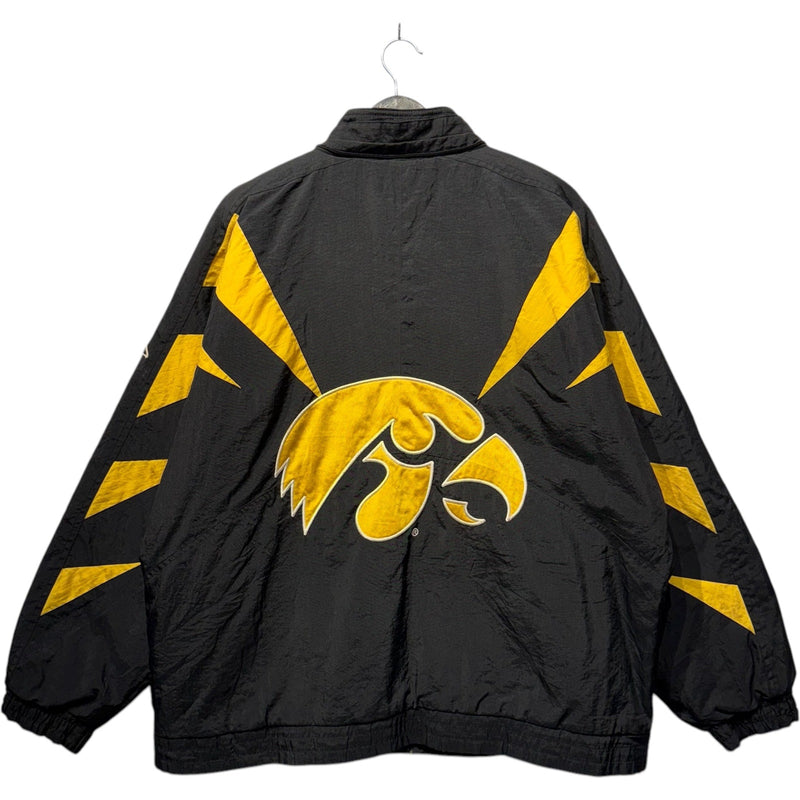 Vintage University Of Iowa Hawkeyes Logo Puffer Jacket