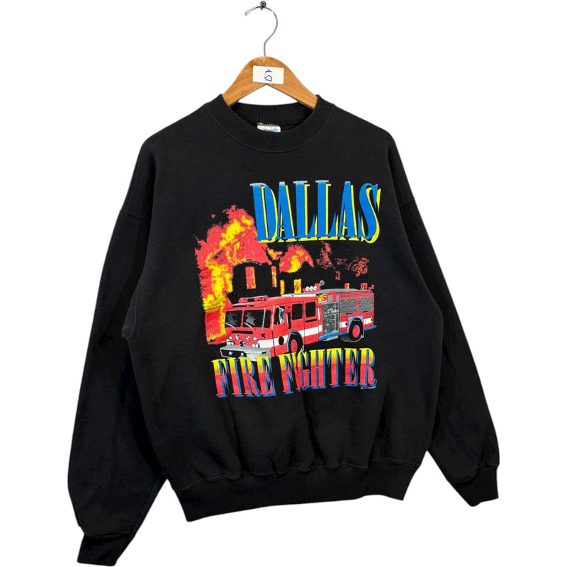 Vintage Dallas Fire Fighters Sweatshirt Crewneck