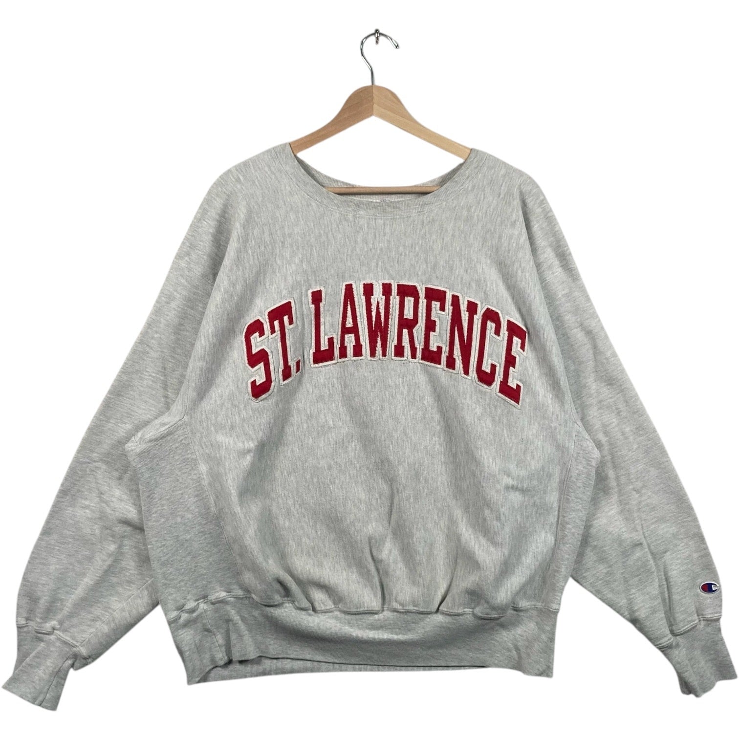 Vintage Champion St. Lawrence University Arch Logo Crewneck