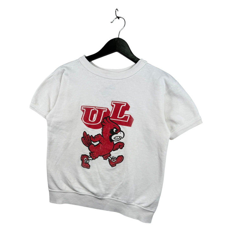 Vintage University of Louisville Cardinals Short Sleeve Crewneck