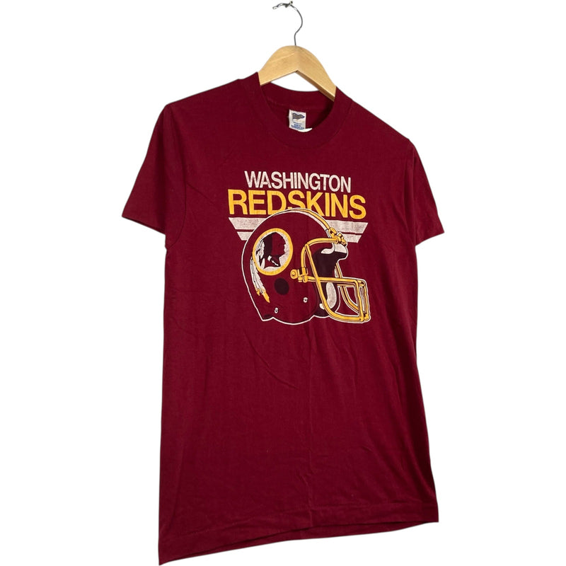 Vintage Washington Redskins Spellout Large Helmet NFL Tee