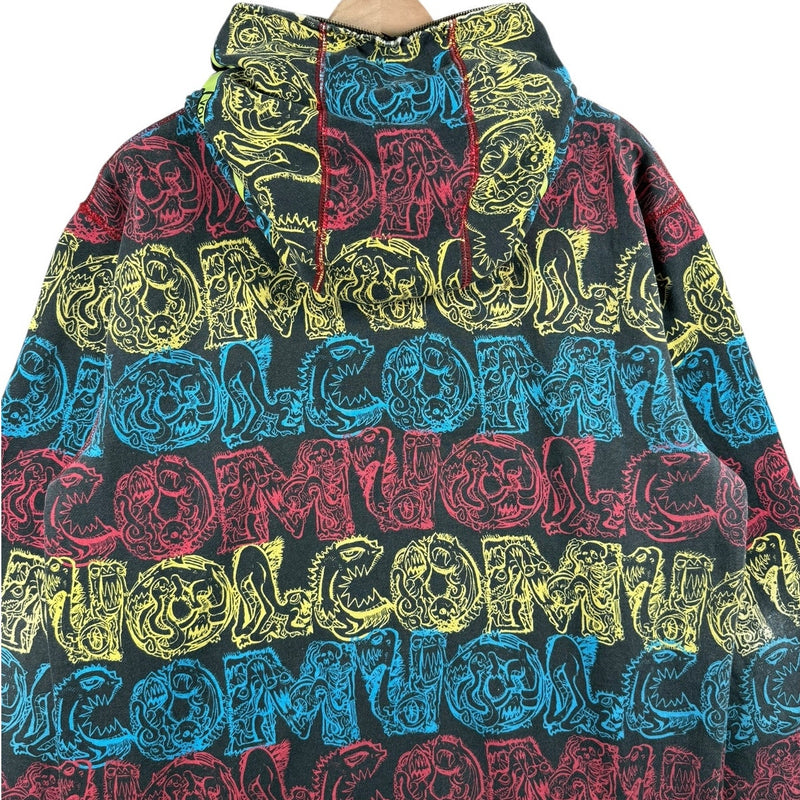 Vintage Volcom Full Zip Face Mask Hoodie