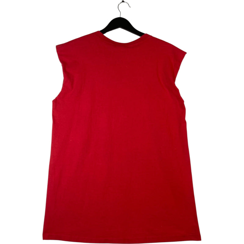 Vintage Nike Crewneck Muscle Sleeves Tank Top