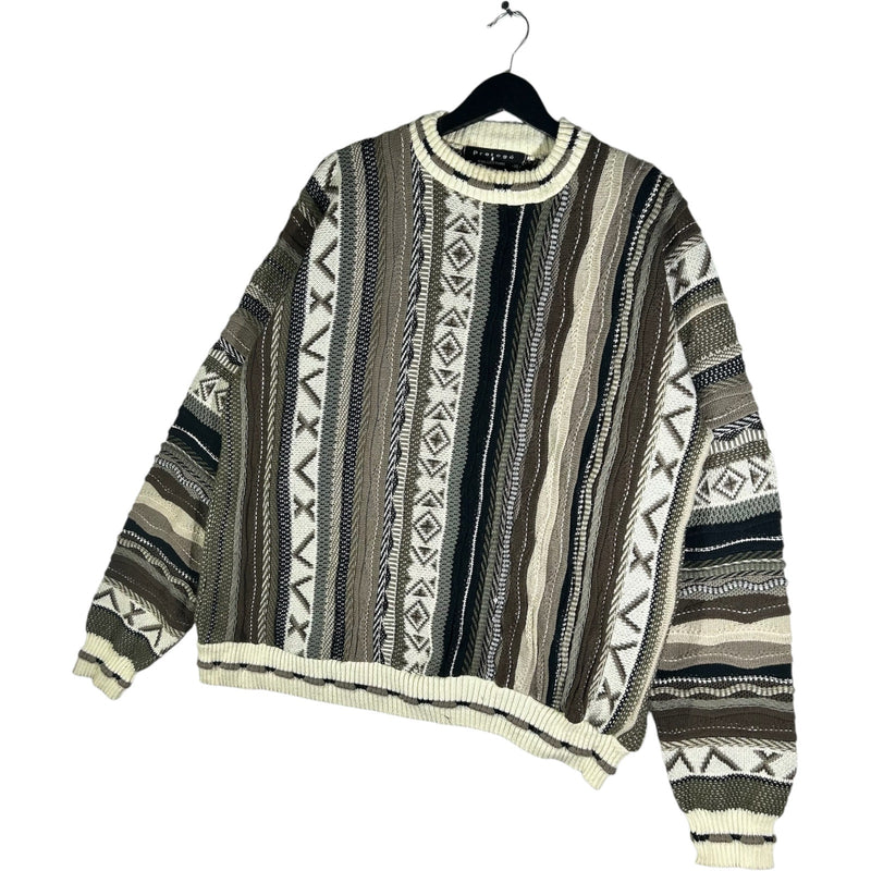 Vintage Protege Collection 3D Knit Sweater