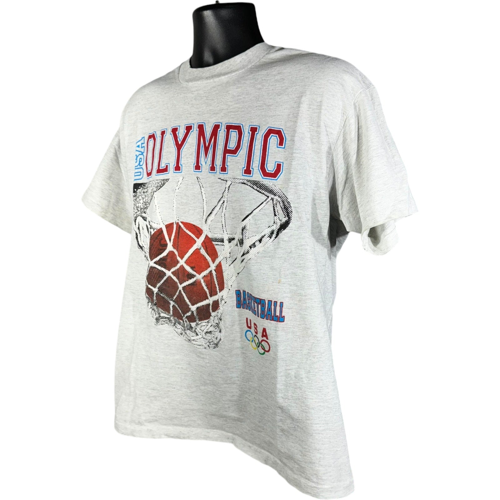 Vintage Olympics Team USA Basketball Tee 90s