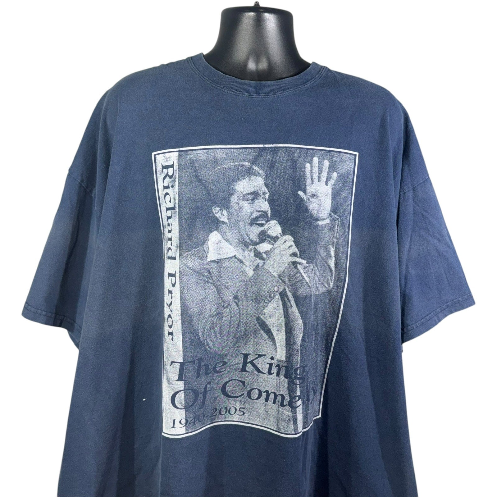 Vintage Richard Pryor "The King Of Comedy" Memorial Tee 2005