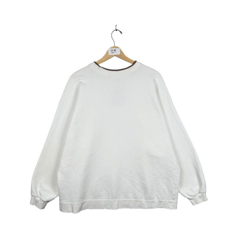 Vintage Nike Big Swoosh Embroidered Crewneck