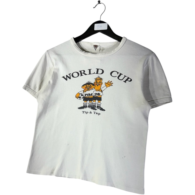 Vintage World Cup Football Graphic T-Shirt